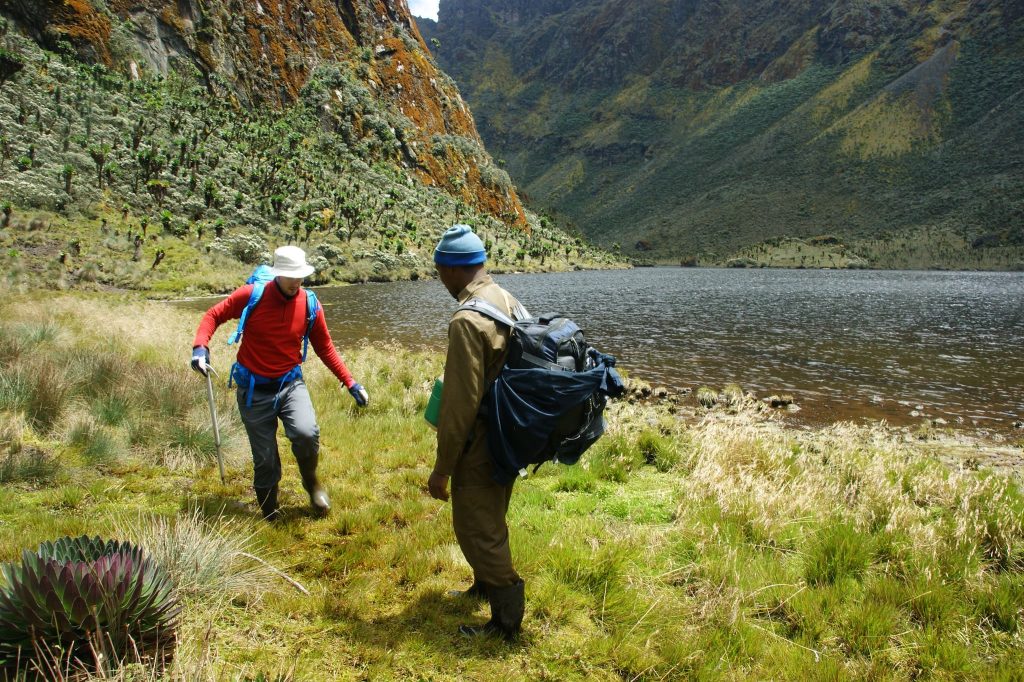 Crater Lakes in Rwenzori Mountains